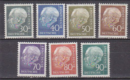 N3066 - ALLEMAGNE FEDERALE BUND Yv N°125A/128A * - Ungebraucht