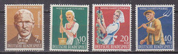 N3067 - ALLEMAGNE FEDERALE BUND Yv N°168/71 * - Ungebraucht