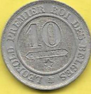 10 Centimes Léopold I 1861 - 10 Cents