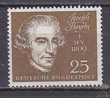 N3070 - ALLEMAGNE FEDERALE BUND Yv N°191 ** MUSIQUE - Ungebraucht