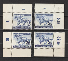 MiNr. 814 ** Bogenecken   (0726) - Unused Stamps