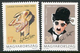 HUNGARY 1993 Comedians MNH / **.  Michel 4254-55 - Neufs