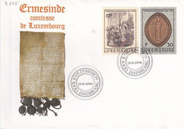 Luxembourg 1986 - FDC Ermesinde (7.655) - Briefe U. Dokumente