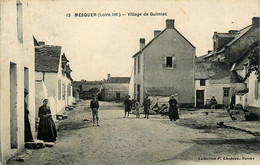 Mesquer * Le Village De Quimiac * Une Rue * Villageois - Mesquer Quimiac