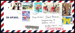 Japan Air Mail Cover 1993 Switzerland (R-195) - Omslagen