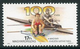 HUNGARY 1993 Rowing Sports Association Centenary  MNH / **.  Michel 4233 - Unused Stamps