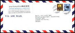 Japan Air Mail Cover 1995 Germany (5) - Sobres