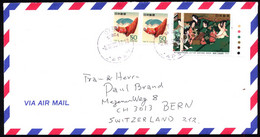 Japan Air Mail Cover 1995 Switzerland - Buste