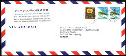 Japan Air Mail Cover 1996 Germany (1) - Briefe