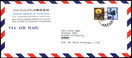 Japan Air Mail Cover 1998 Germany - Sobres