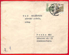 Aa2209  - CHINA - Postal HISTORY - COVER To CZECHOSLOVAKIA  1955 - 2200$ Rate - Storia Postale