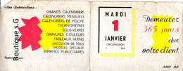Calendrier Petit Format 1963 Simatis Saint Etienne Publicitaire - Petit Format : 1961-70