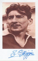 Alcides Ghiggia († 2015) Uruguay World Cup Champion 1950  - Original Autograph, Autografo, Autographe - Autografi