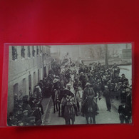 CARTE PHOTO A IDENTIFIER DEFILE CAVALCADE COWBOY - Da Identificare