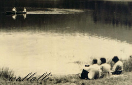 Rarität Personen Am Ufer Und Im Ruderboot Stausee Scheibe-Alsbach 6.9.1960 - Neuhaus