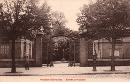 Hospice Debrousse Paris - Entrée Principale - Carte A. Berger Frères - Santé