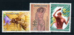 1986 LUSSEMBURGO SET MNH ** Anniversari 1097/1099 - Nuevos