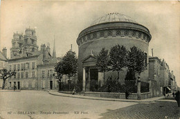 Orléans * Rue Et Le Temple Protestant - Orleans