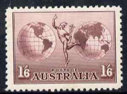 Australia 1934 Hermes 1s6d No Wmk Fresh Mounted Mint Well Centred, SG 153 Cat £42 - Nuovi