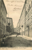 CORSE  BASTIA  Rue De L'opéra (édit  C.Gatti ) - Bastia