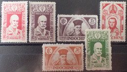 R2452/1318 - 1943/1944 - COLONIES FR. - INDOCHINE - SERIE COMPLETE - N°286 à 291 NEUFS(*) - Nuovi
