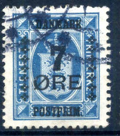 1926 DANIMARCA N.176 USATO - Usado