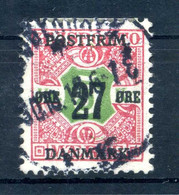 1918 DANIMARCA N.93 USATO (giornali Del 1907) - Usado