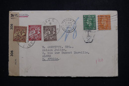 ALGÉRIE - Taxes De Alger Sur Enveloppe De Londres En 1943 Avec Contrôle Postal - L 97078 - Otros & Sin Clasificación