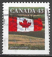 Canada 1994. Scott #1359d Single (U) Flag And Prairie - Postzegels