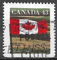 Canada 1994. Scott #1359d Single (U) Flag And Prairie - Postzegels