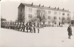 Carte-photo - BELFORT  - 188° Régiment D' Artillerie Lourde - Prise D' Armes  Avril 1932 - Belfort - Stad