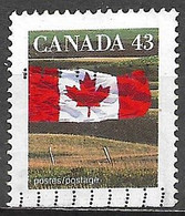 Canada 1994. Scott #1359d Single (U) Flag And Prairie - Postzegels