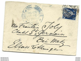 134 - 96 -  Enveloppe Envoyée De Suisse En France 1917  Censure - WW1