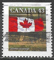 Canada 1994. Scott #1359d Single (U) Flag And Prairie - Single Stamps