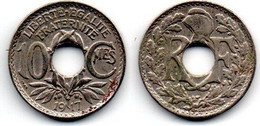 10 Centimes 1917 TTB - Andere & Zonder Classificatie