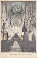 SAINT ANDRE LEZ LILLE - Intérieur De L'Eglise (Nord) 1905 - Other Municipalities