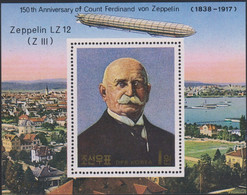 SPACE - Zeppelin - NORTH KOREA - S/S MNH - Collezioni