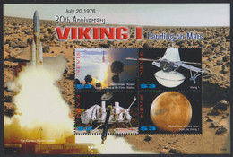 SPACE - Viking - NEVIS - S/S MNH - Collections