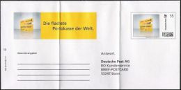Plusbrief Individuell Ganzsache Dienstganzsache Deutsche Post EAI A2 /01 Postcard Antwort BONN Ungelaufen - Enveloppes Privées - Neuves