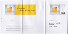 Plusbrief Individuell Ganzsache Dienstganzsache Deutsche Post EAI A2 /04 Postcard Antwort PASSAU Ungelaufen - Private Covers - Mint