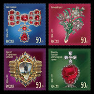 Russia 2020 Mih. 2818I/21I Treasures Of Russia. Exhibits From The Gokhran Collection MNH ** - Nuevos
