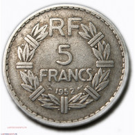 LAVRILLIER 5 FRANCS 1952, Lartdesgents.fr - J. 5 Francs