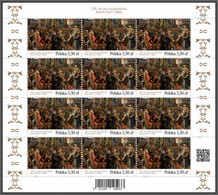 Poland 2021 / 230th Anniversary Of The 3rd Of May Constitution, Jan Matejko Work, Art, Royal Castle Warsaw /MNH** New!!! - Ganze Bögen