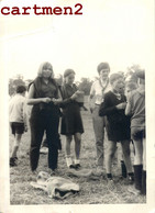 LOT DE 9 PHOTOGRAPHIES ANCIENNES : SCOUTISME ECLAIREUSES DANS L'ISERE SCOUT ECLAIREUR LAVALDENS ARGENTIERE - Scoutisme