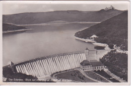 ALLEMAGNE - DEUTSCHLAND - DER EDERSEE - BLICK AUF SPERRMAUER WALDECK BARRAGE CONSTRUITE ENTRE 1908 1914 - Waldeck