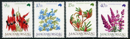 HUNGARY 1992 Flowers Of Australia MNH / **.  Michel 4220-23 - Nuevos