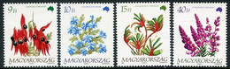 HUNGARY 1992 Flowers Of Australia MNH / **.  Michel 4220-23 - Nuovi