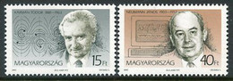 HUNGARY 1992 Scientific Personalities MNH / **.  Michel 4208-09 - Nuevos