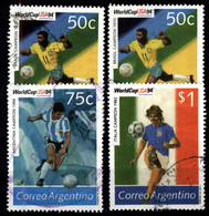 Argentina 1994 Mi 2200-2202 Football World Cup 1994 - Gebraucht