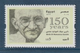 Egypt - 2019 - ( 150th Annie., Birth Of Mahatma Gandhi ) - MNH** - Neufs